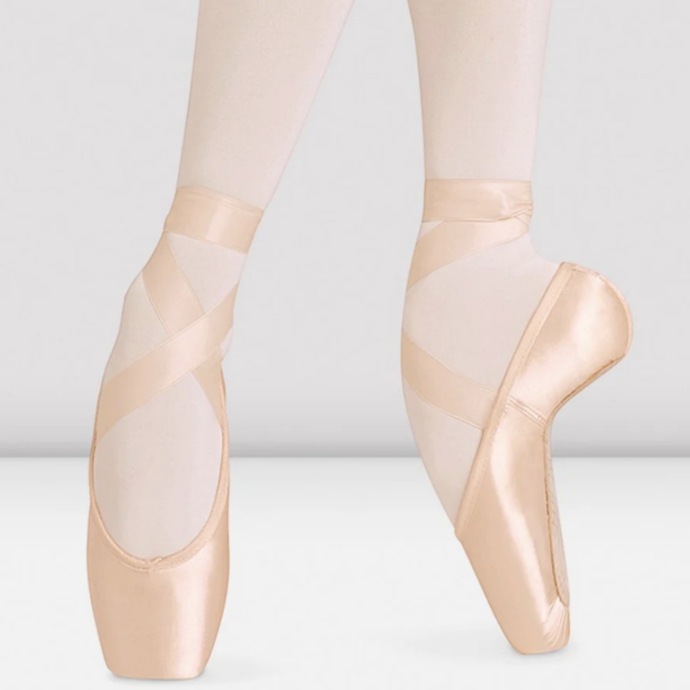 NWT BLOCH European Balance Ballet Pointe Shoes - size 7 2x